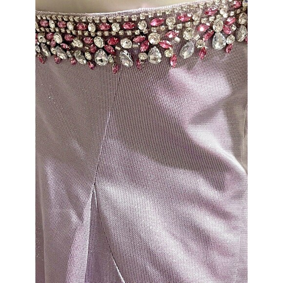 Mac‎ Duggal Evening Gown Strapless Backless Embellished 16 NWT Formal Wear Dress - Picture 5 of 9